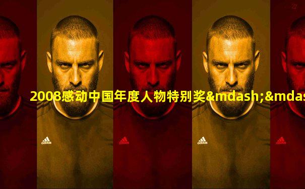 2008感动中国年度人物特别奖——全体“中国人”