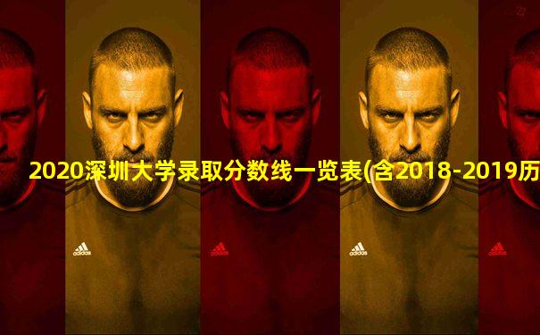 2020深圳大学录取分数线一览表(含2018-2019历年)
