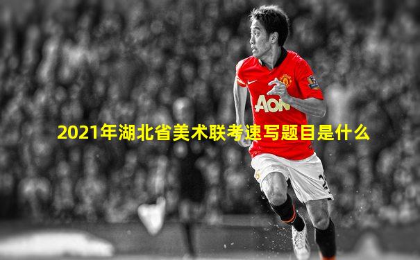 2021年湖北省美术联考速写题目是什么