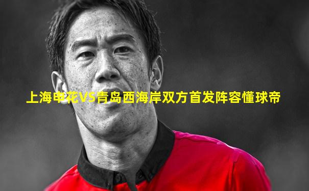 上海申花VS青岛西海岸双方首发阵容懂球帝